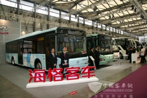 2010上海客車展--海格展臺