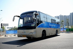 “國車”靚影滿花城——大金龍廣州亞運會服務用車剪影