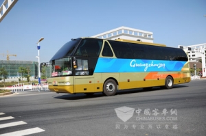 服務廣州亞運 青年客車盡顯王者風范