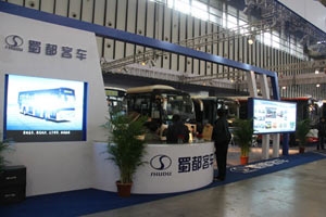 2012南京客車展蜀都客車展臺(tái)