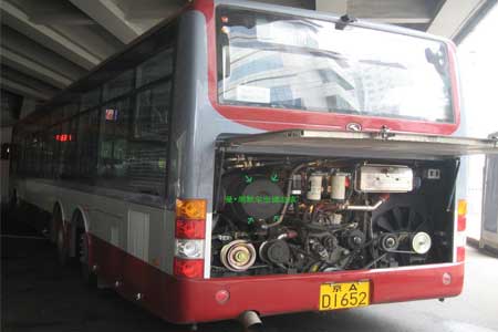 環保型公交車是實現北京綠色奧運的關鍵因素